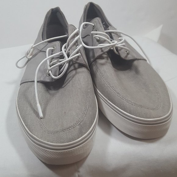 JF J. Ferrar Grey Shane Boat Shoe Lace Up Sneakers main image 6
